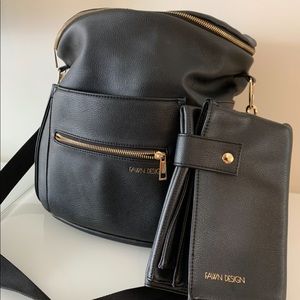 FAWN DEAIGN DIAPER BAG BACKPACK AND CHANGING PAD